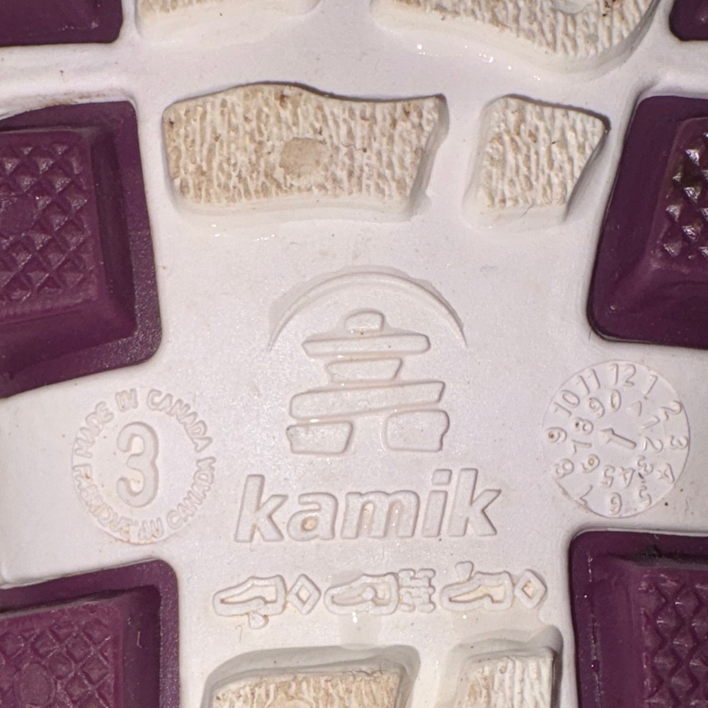 Kamik Jammie Purple Rain Boots size  8 - Picture 11 of 11